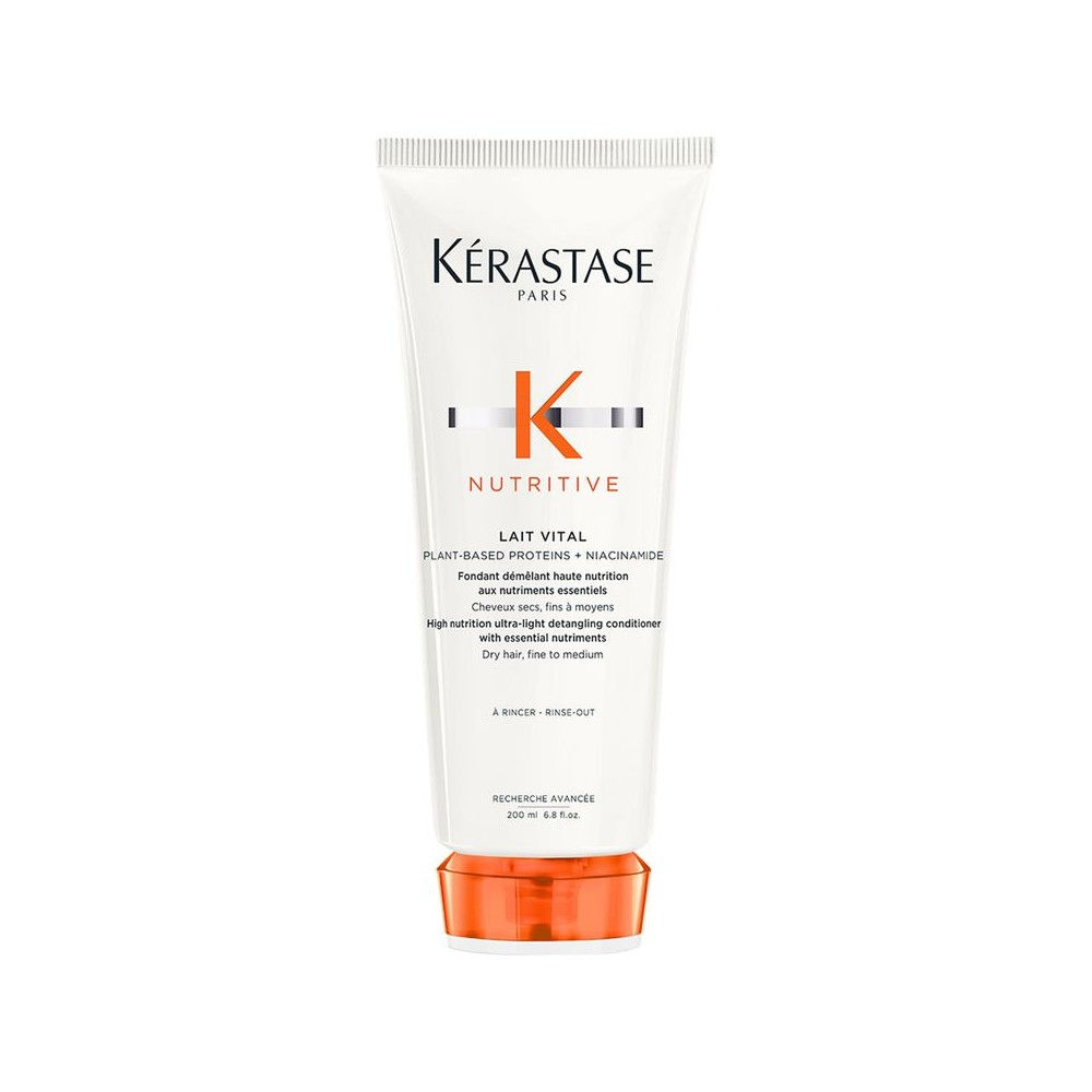 Balsamo Kérastase Nutritive Lait Vital per capelli secchi, flacone da 200ml.
