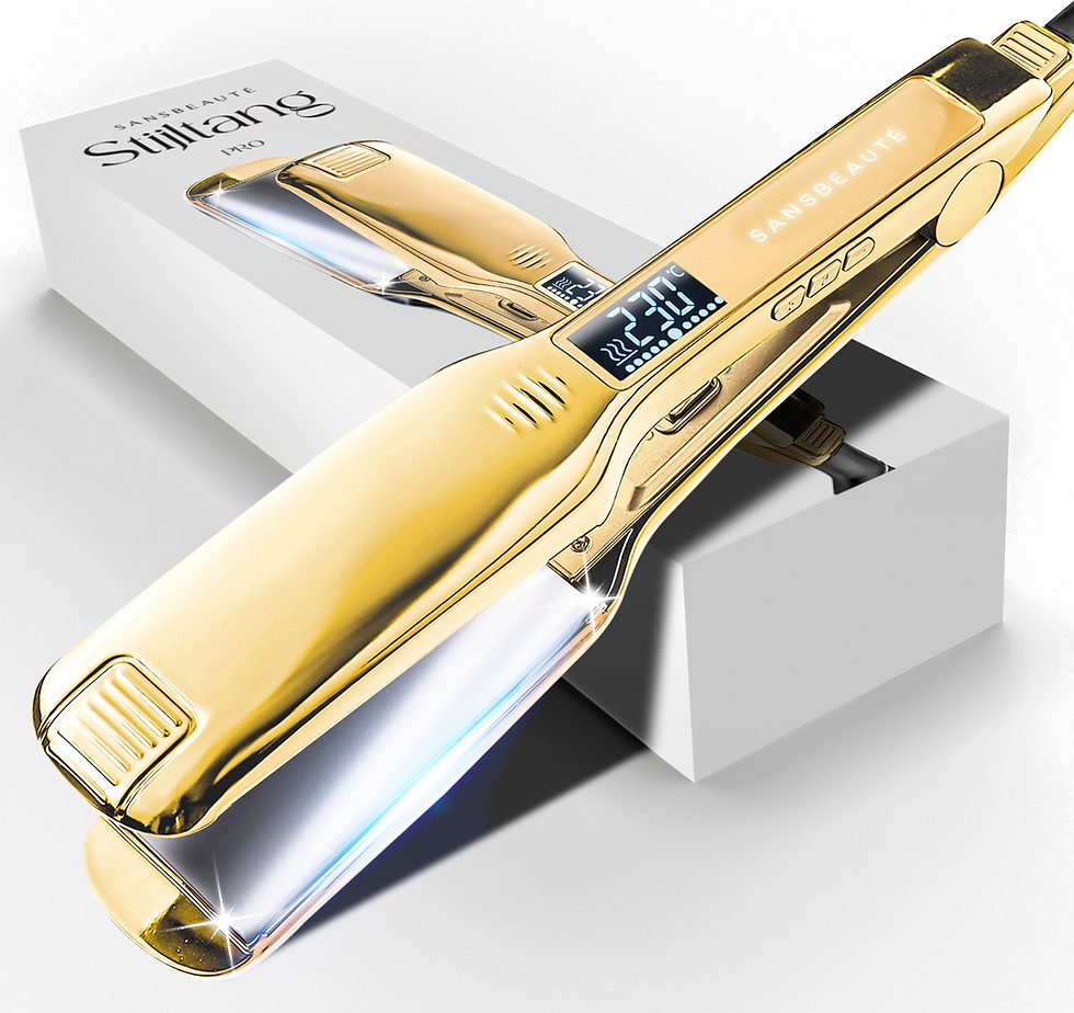 SANSBEAUTÉ SalonePro Piastra Capelli - Vista frontale