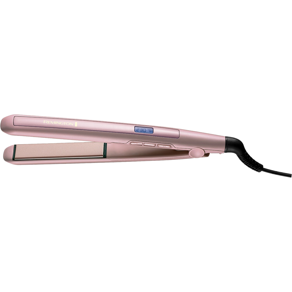 Piastra per capelli Remington S5901 in azione