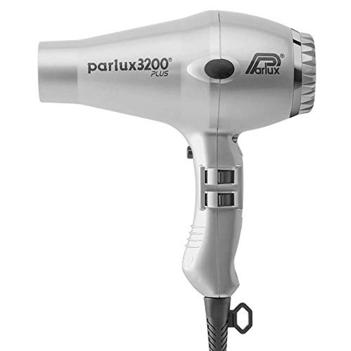 Parlux 3200 Plus Asciugacapelli Argento - Vista frontale