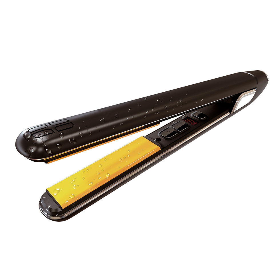 Piastra per capelli Postquam Gold Styler Impermeabile
