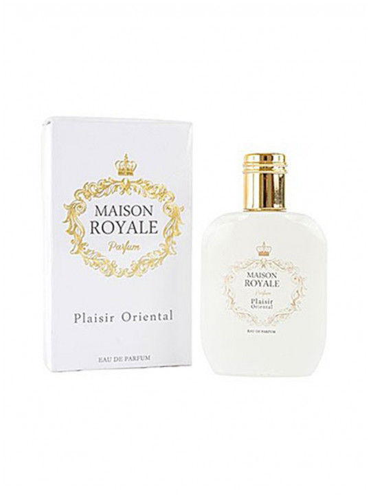Maison Royale Plaisir Oriental 100ml flacone elegante su sfondo bianco