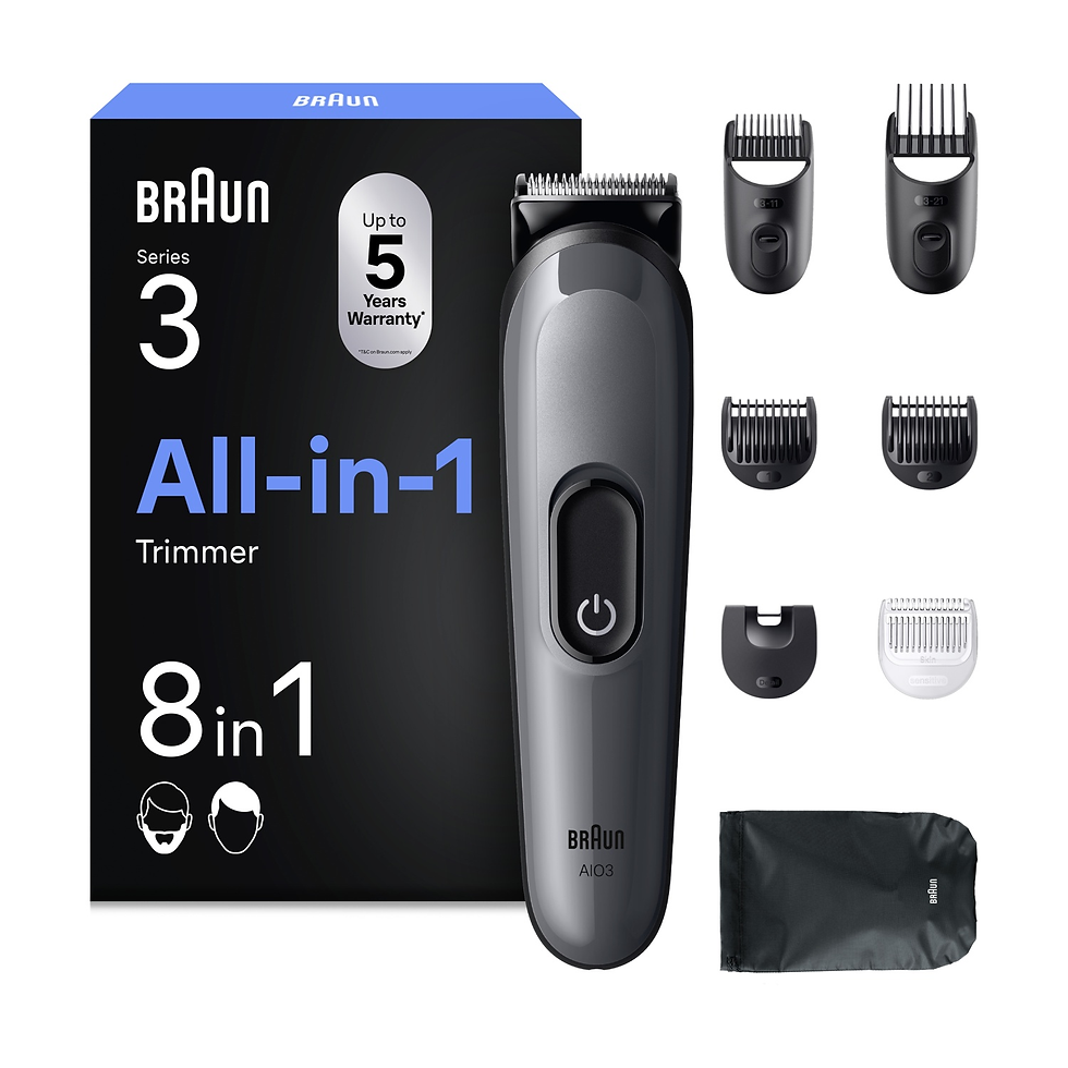 Braun Series 3 AIO Regolabarba All-in-One con accessori