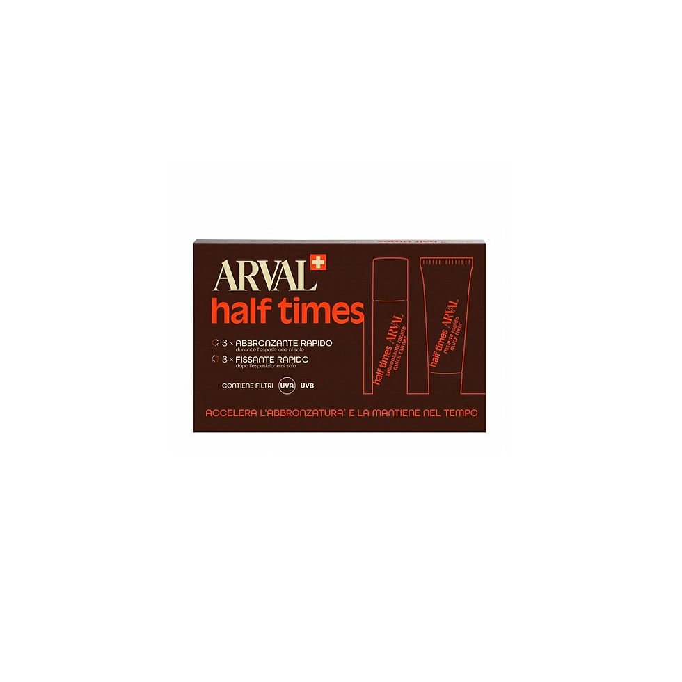 Arval Half Times SPF 6 Kit 60ml - Confezione principale