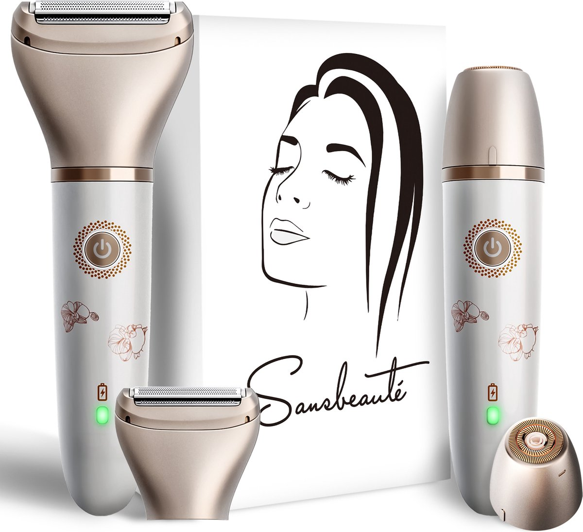 Epilatore SANSBEAUTÉ 2 in 1 SilkySmooth per il corpo