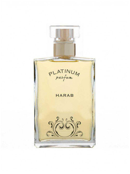 Miniatura: Platinum Harab Eau de Parfum Unisex 100ml flacone su sfondo bianco - vista 2