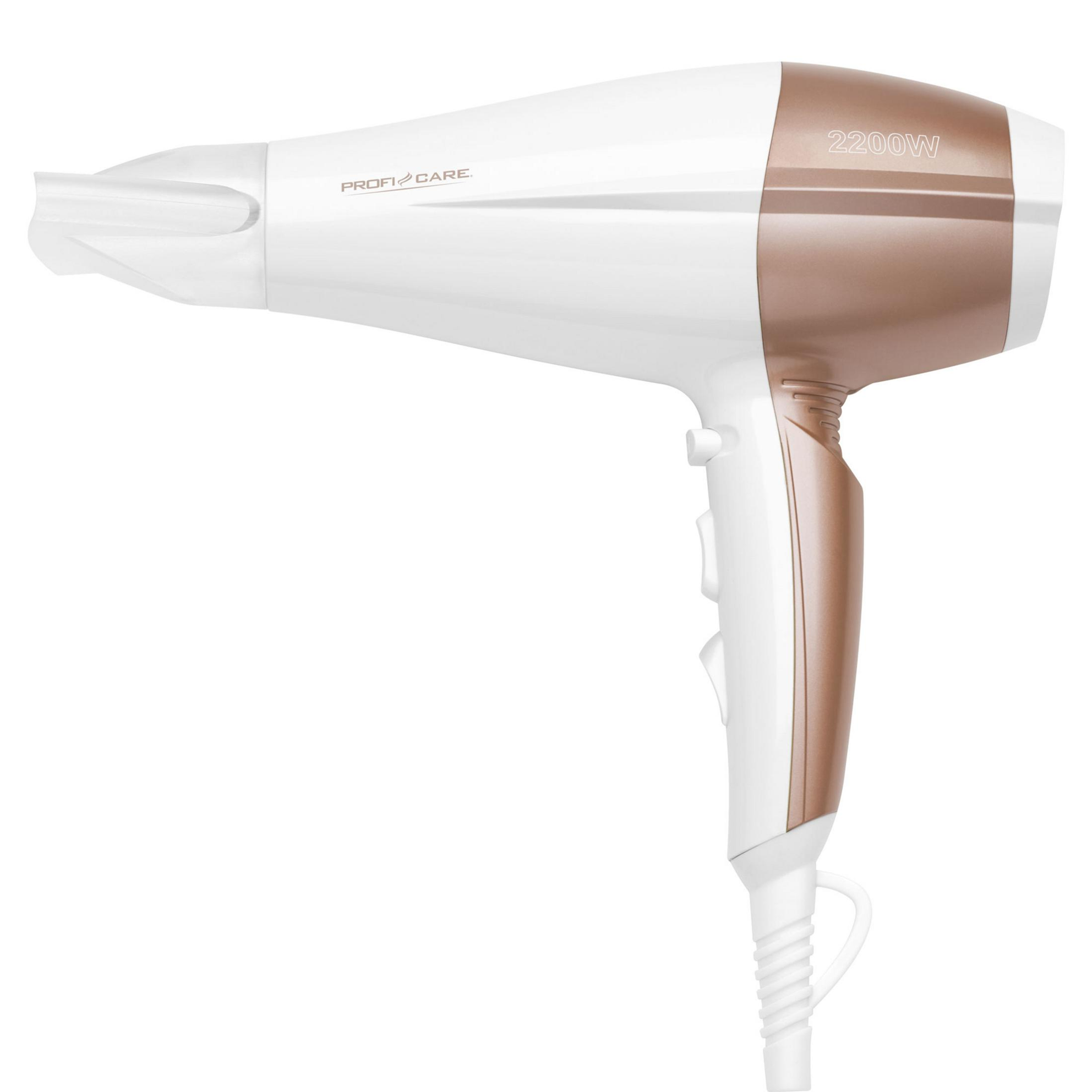 Profi-Care PC-HT 3010 Asciugacapelli 2200W Champagne/Bianco