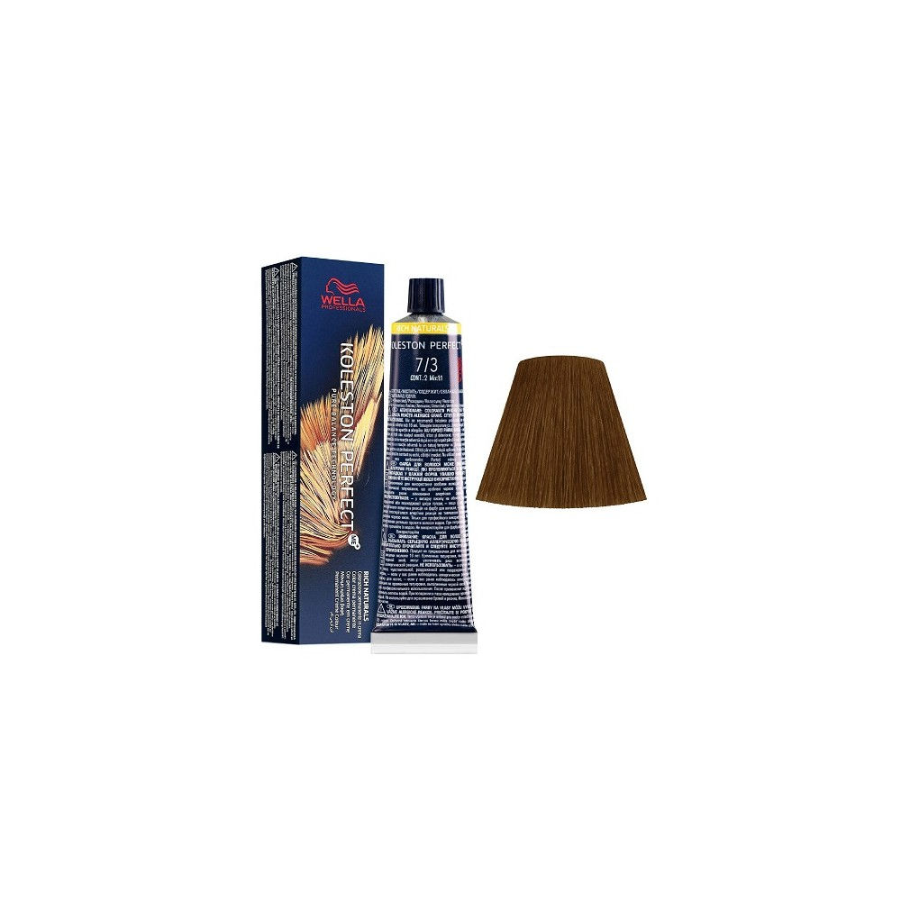 Wella Koleston Perfect Me+ Colorazione 7/3 60ML - Confezione principale