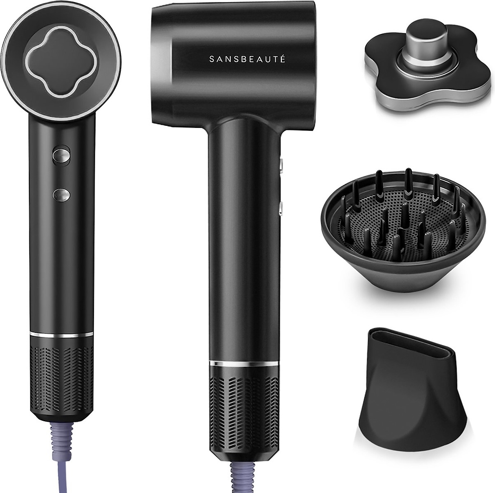 Asciugacapelli SANSBEAUTÉ EssentialPRO con 2000W di potenza