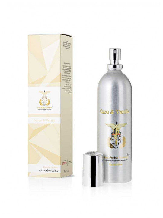 Miniatura: Les Perles D'Orient Coco & Vanille Eau de Parfum 150ml flacone su sfondo bianco - vista 2