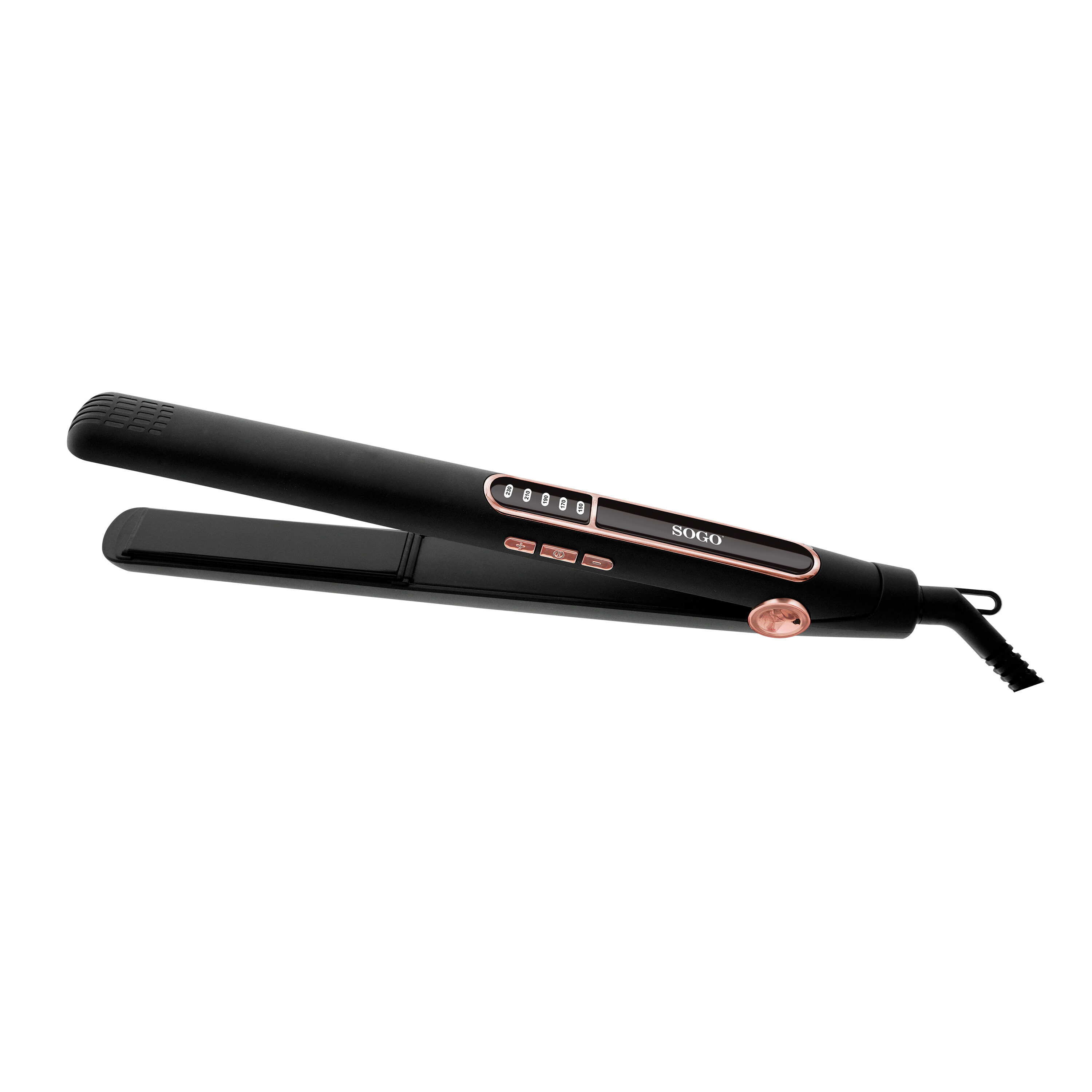 Piastra per capelli SOGO PPE-SS-3865 con finitura lucida