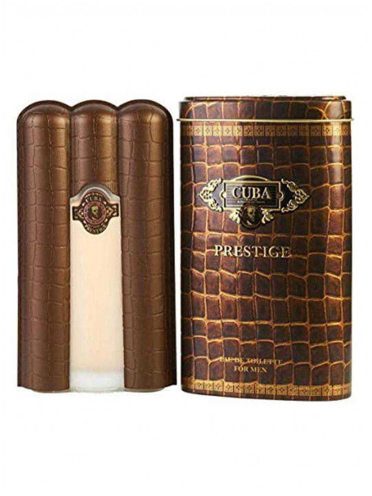 Cuba Prestige Eau De Toilette 90ml uomo flacone su sfondo bianco