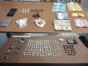 Brigada Militar realiza duas ações contra o tráfico e prende suspeito