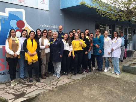 UBS Centro de Arroio Grande promove evento do Setembro Amarelo com foco na valorização da vida