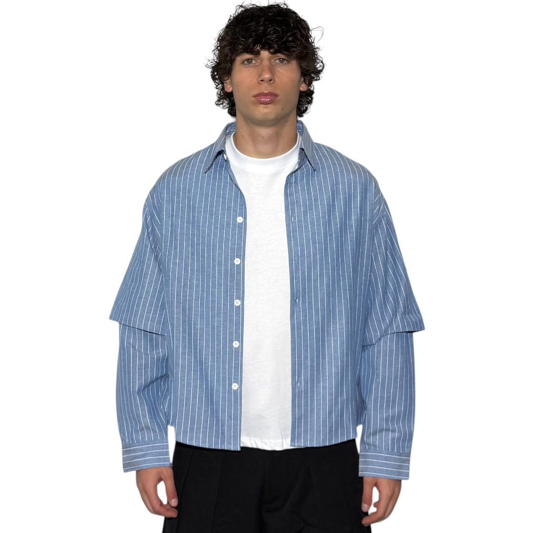 Sky Double Sleeve Shirt
