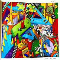 13-where the tear- my #masterpiece #surr