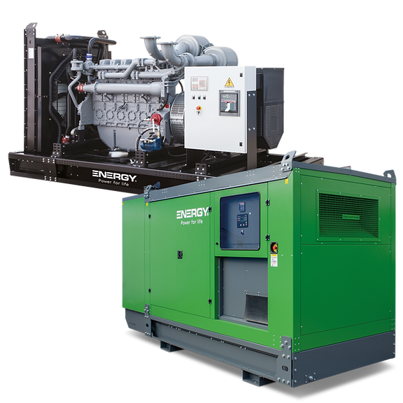 Energie Italienische Industrieaggregate. Industrial Baureihe EY-350VO 350kVA