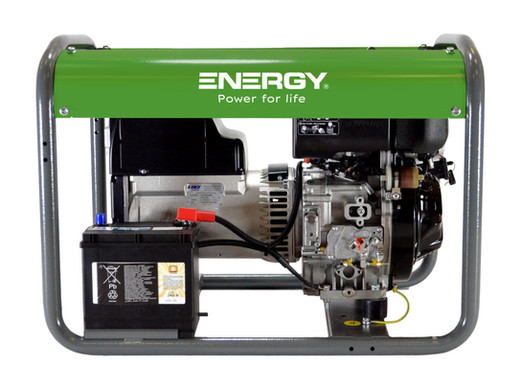 Energy gruppi elettrogeni gamma Active generatore 7MDE aperto