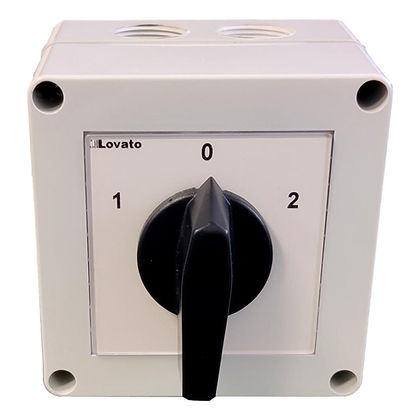 Quadro di commutazione manuale 32A MTS-25 trifase