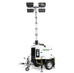 Energy light towers Italian generator sets. Midnight Range EY-MLTC-1280A