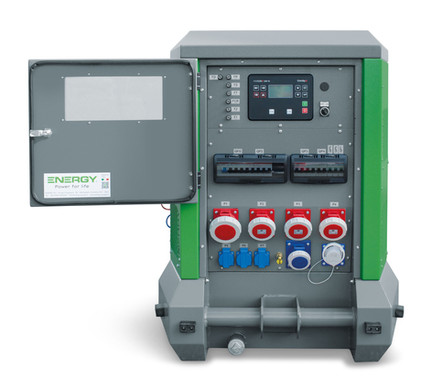 Gruppo elettrogeno Energy gamma Rental EY-R13Y 13 kVA Stage V diesel con motore Yanmar e alternatore Linz.