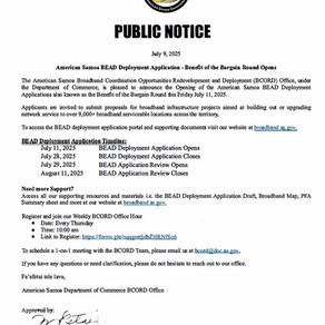 Public Notice: BEAD Deployment Application Open