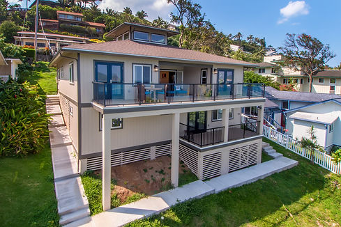 Kaneohe Bay New Residential Home Construction Exterior
