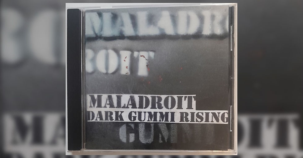 “Dark Gummi Rising” is an album by Maladroit, Australian breakcore mashup producer and member of the System Corrupt collective, a Sydney-based sound system and label active in the early 2000s, known for organizing free parties and releasing music between 2001 and 2006.