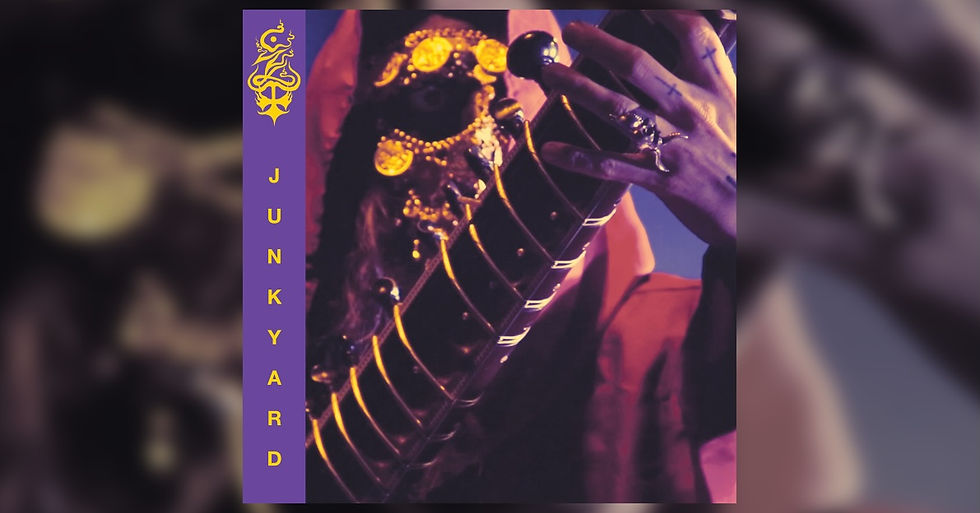 Junkyard is the 2021 debut album by CZLT, the solo project of Guillaume Cazalet (who has also performed with Neptunian Maximalism NNMM, Sol Kia, Jenny Torse, and Aksu), blending drone, doom, and avant-experimental textures with sitar‑infused compositions and immersive post-industrial soundscapes.