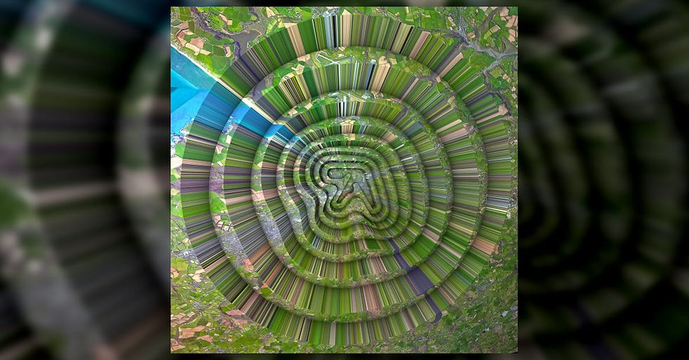 “Collapse EP” is a release on Warp Records from 2018, consisting of five tracks built around complex rhythms and glitch-driven structures.