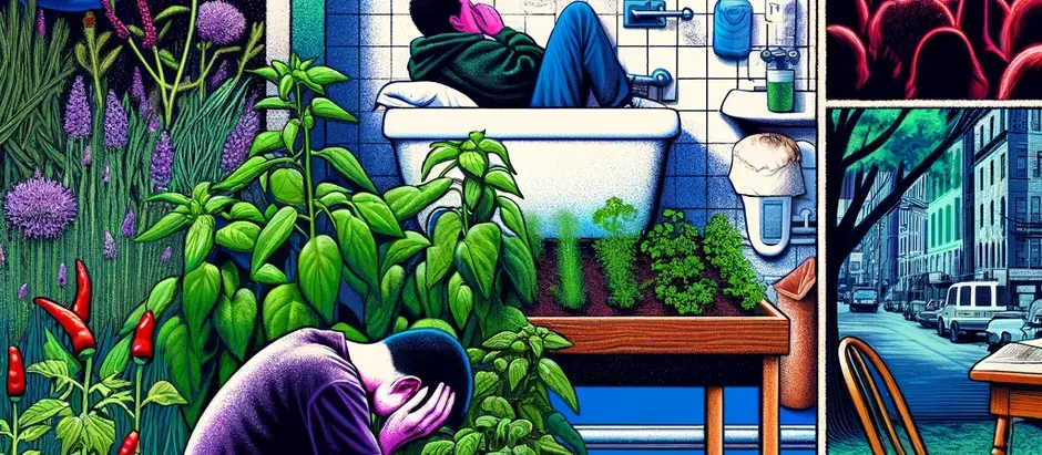 All My Herbs and Vegetables Have Sprouted Now By Grace Willis