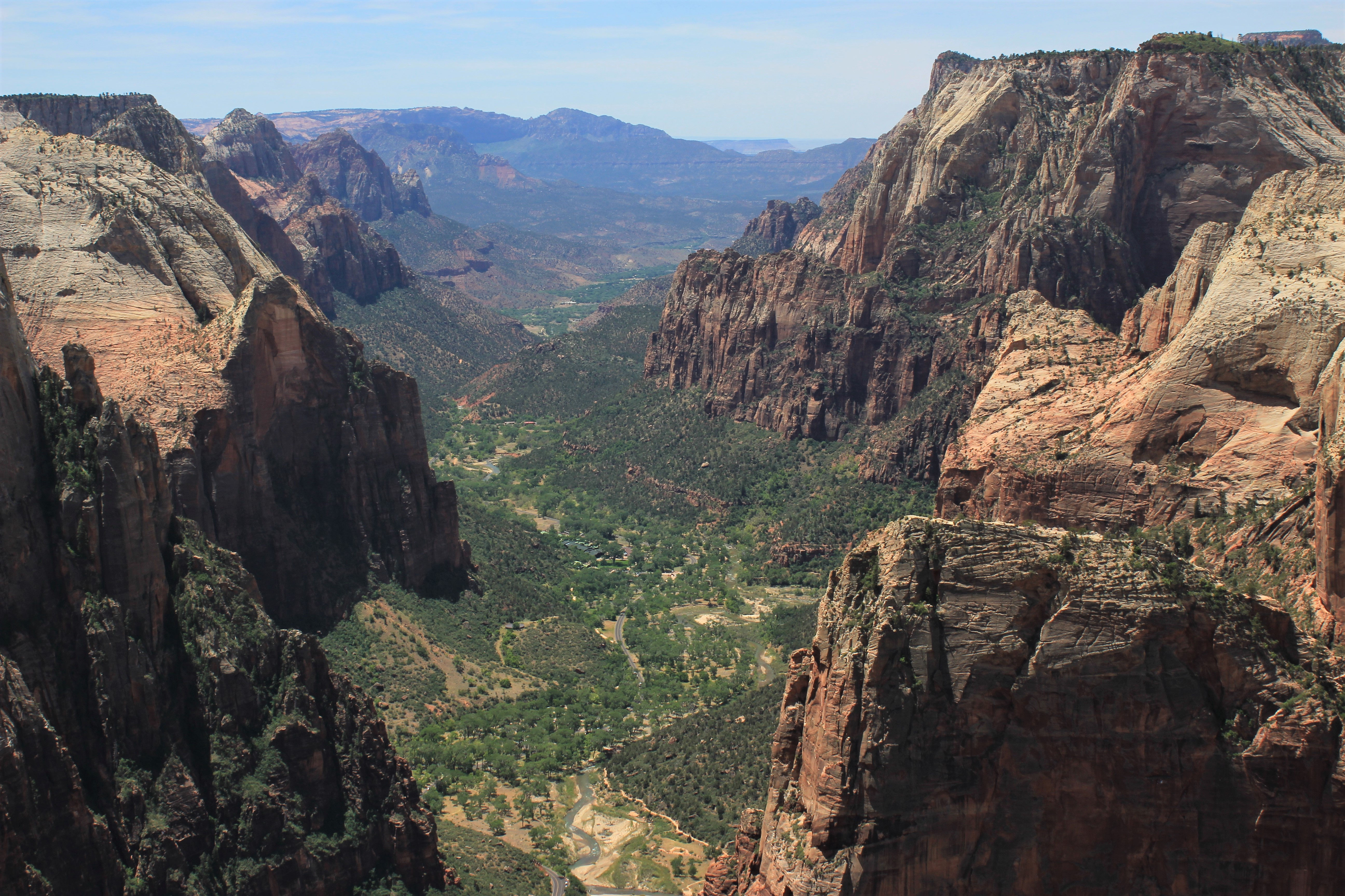 Staring Down the Canyon