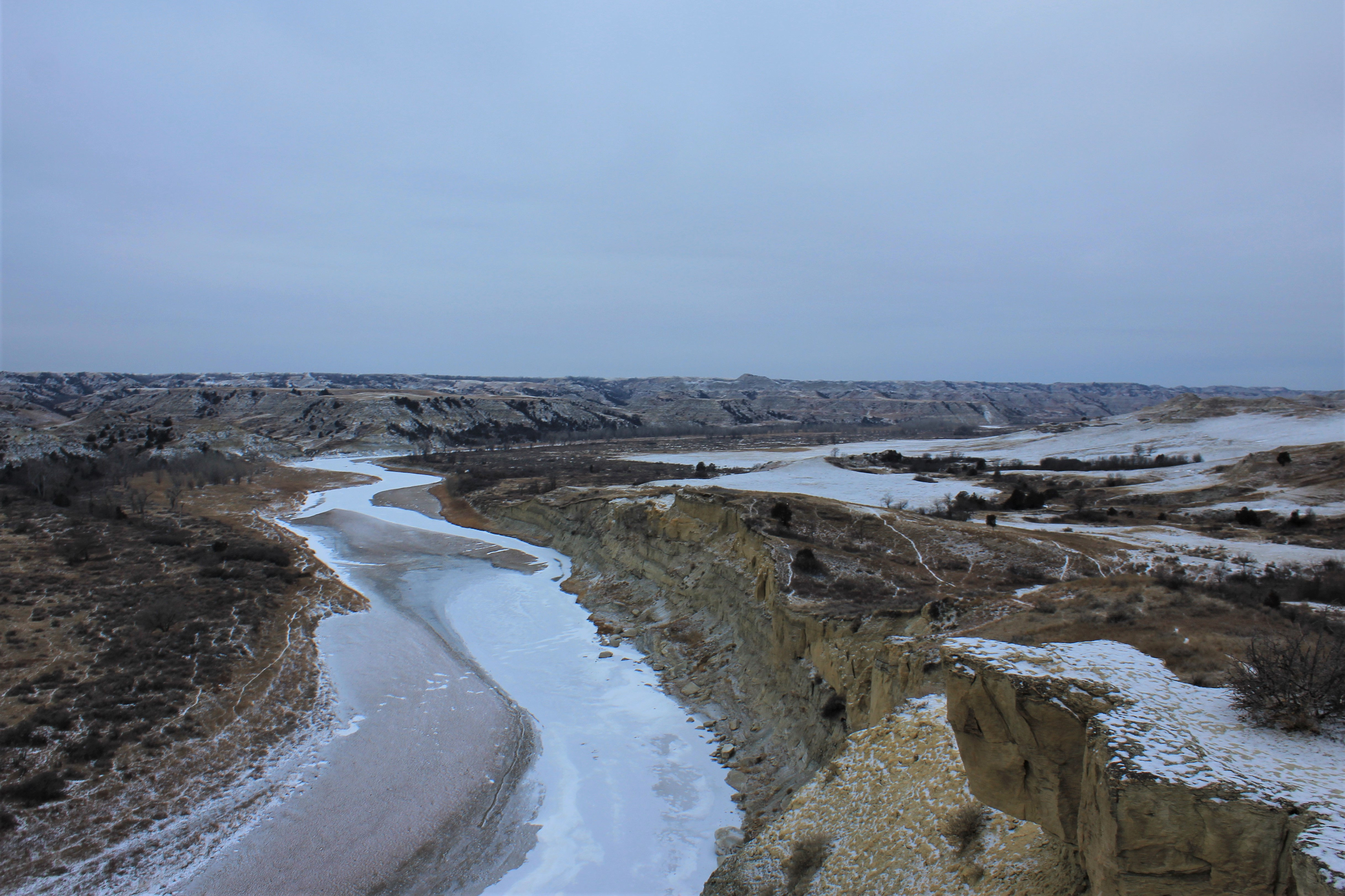 Frozen Little Missouri