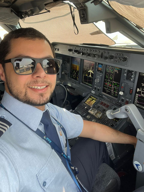 Piloto de linha aérea