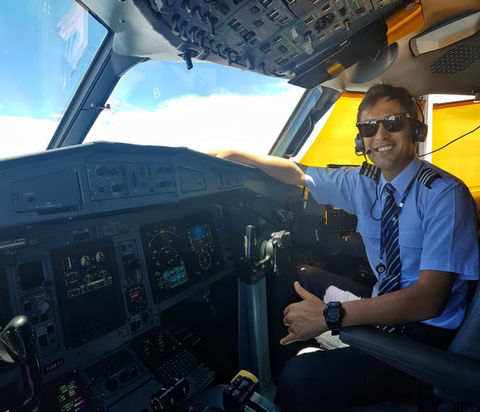 Piloto de linha aérea