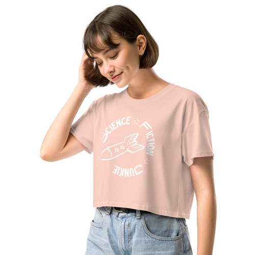 【HI FI FNK】Prep Cropped Shirt Science Fiction Junkie Crop Top | Rebekka Strand