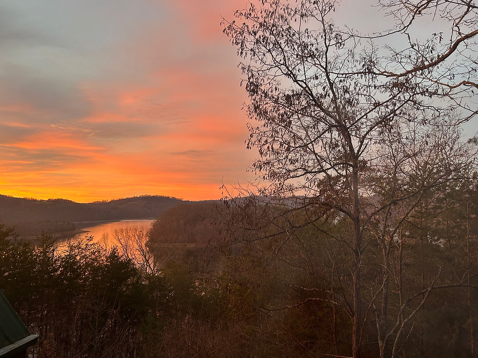 Personal Photo: I snapped this just about a week ago, as the sun came up on a new, untouched day. It was breathlessly calm, and I appreciated the moment to see God light up this world. Happy 2025 everyone!