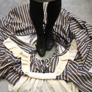 Discarding an old costume