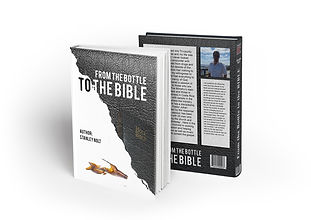 From the bottle to the Bible book mockup
