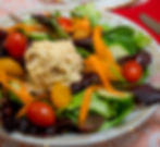 Autumn Mixed Greens Salad