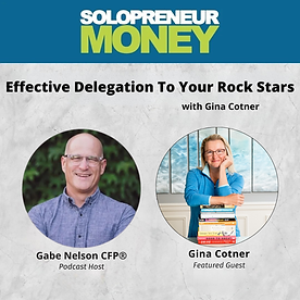 Gina Cotner, Athena Executive Services CEO, Solopreneur Money Podcast Guest