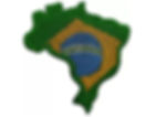 Patch Mapa do Brasil Bordado - 7 x 5 cm
