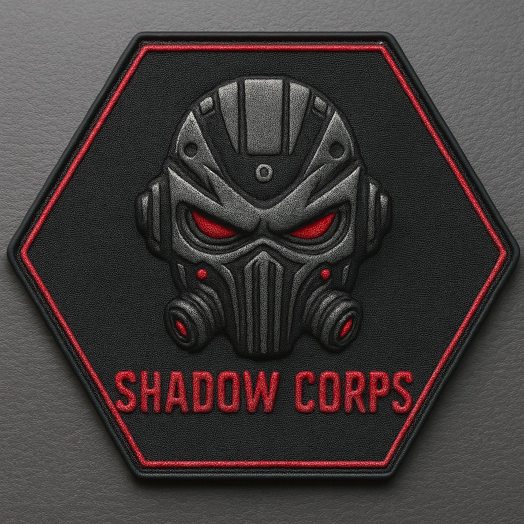 Patch Shadow Corps - Emborrachado