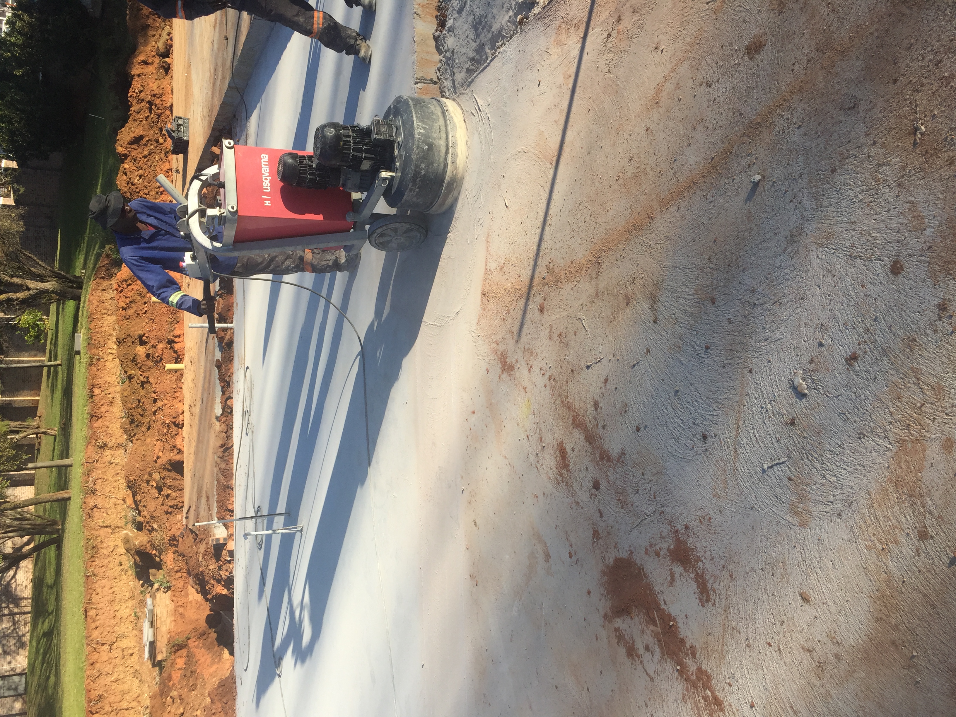 ArmeKrete flooring team work