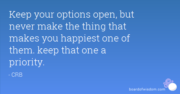 options