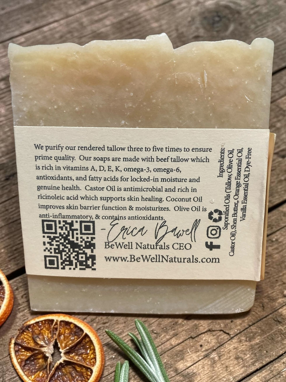 Thumbnail: Orange Cream Tallow Soap