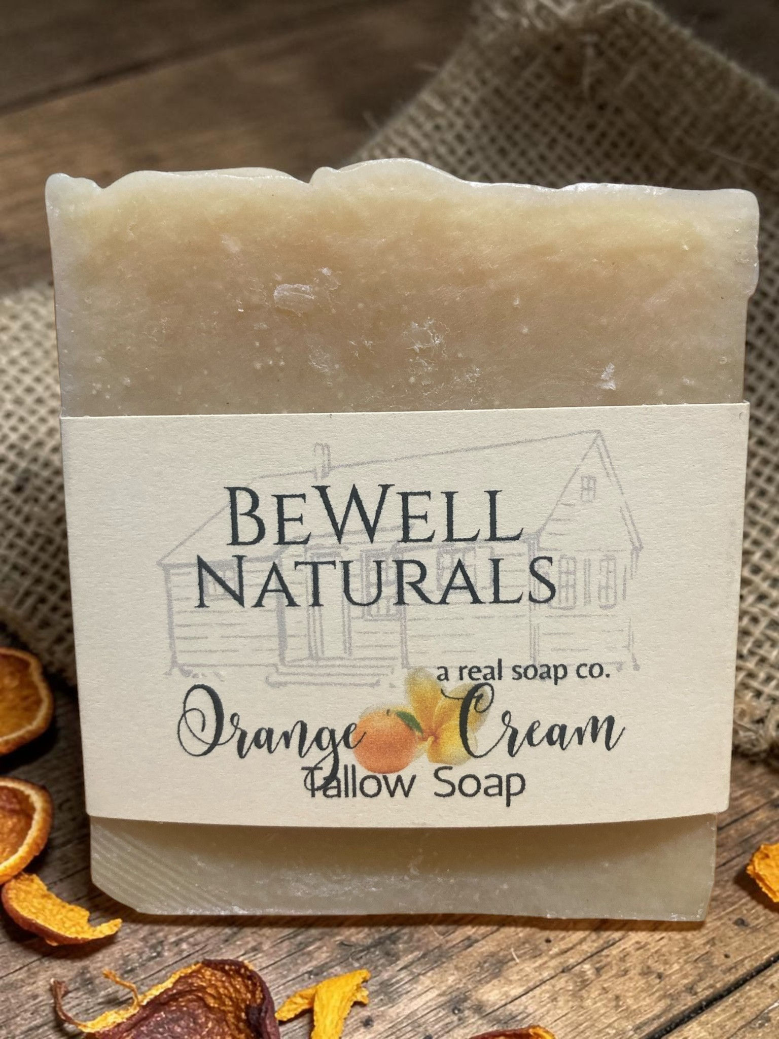 Orange Cream Tallow Soap