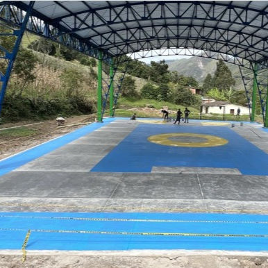 Adecuación y pintura.