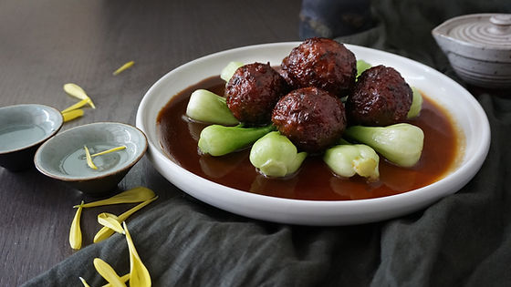 C2. 四喜丸子套餐 | Six Veggie Ball Combo