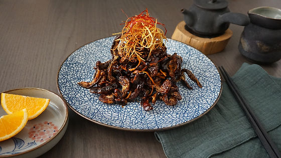 H3. 香橙善絲 | Shiitake Mushroom with Orange Shreds